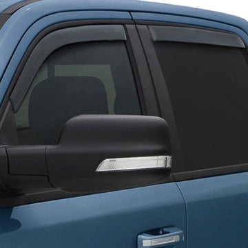 Auto Ventshade 194309 in-Channel Ventvisor, 4 Piece In-Channel - Smoke