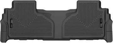 Husky Liners | X-ACT Contour Series | 2nd Seat Floor Liner, Black | 55871 | Fits 2021-2023 Chevrolet Suburban & Tahoe, 2021-2023 GMC Yukon (Includes XL)
