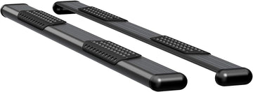 LUVERNE 584088-581444 O-Mega II Black Aluminum 88-Inch Truck Side Steps, Select Chevrolet Silverado, GMC Sierra 1500, 2500, 3500 HD Crew Cab