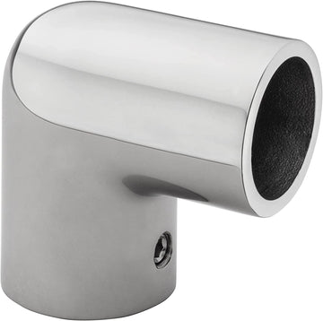 Whitecap S-1491C 90° Elbow Rail Fitting - 7/8", CP/Zamac