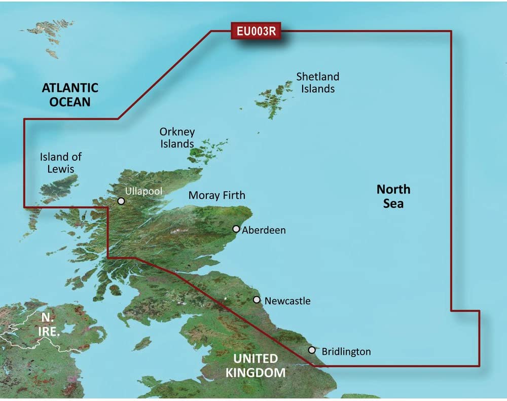 Garmin Bluechart G2 - HXEU003R - Great Britain Northeast Coast - Micro SD & SD