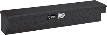 UWS TBSM-60-BLK Black Aluminum Side Mount Box with Beveled Insulated Lid Original Packaging