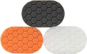 Chemical Guys BUFX_204 Hex-Logic Hand Applicator Pad Kit (3 Items)