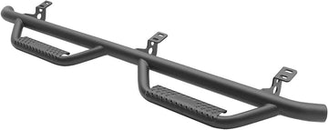 Smittybilt Wheel to Wheel Nerf Steps w/Cleated Steps (Black) - T0654FJ