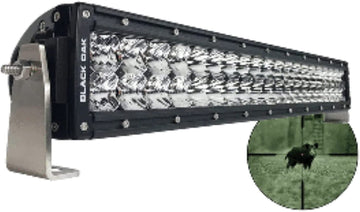 Black Oak Pro Series Double Row Combo Infrared 20" 940nm Light Bar - Black
