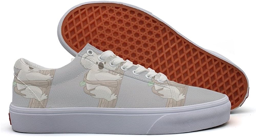 I Love You koala canvas Low Top Sneaker for women 9.5