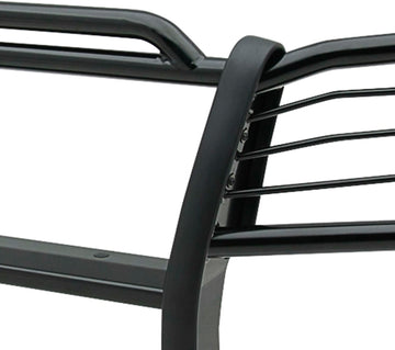 Westin 40-1605 Sportsman Tough Black Powdercoat Finish Steel Grille Guard - 1 Piece