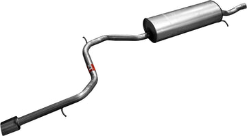 Walker Exhaust 48328 Quiet-Flow Stainless Steel Muffler Assembly, regular