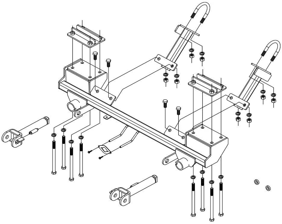 Roadmaster 523179-5 Tow Bar Mounting Bracket Kit