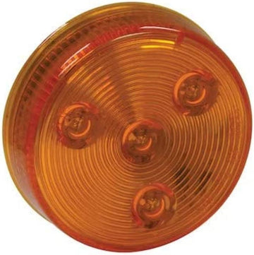 Buyers 5622525 2-1/2" Round 4 Led Amber Marker Light - Lot of 100