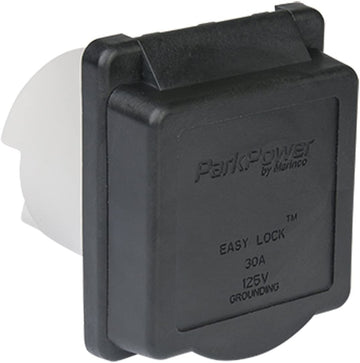 ParkPower 30ARVIB Weekender Power Inlet - 30A, Black 30A, 125V Locking