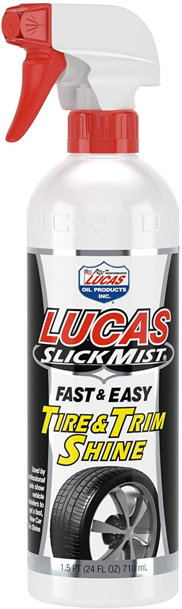 Lucas Oil 10513 Slick Mist Tire and Trim Shine - 24 oz