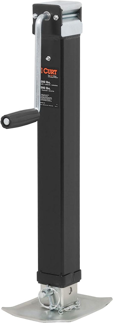 Curt 28575 Side Wind Heavy Duty Drop Leg Jack