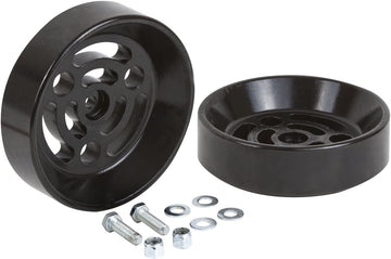Daystar KU09140BK Air Bag Cradle, Polyurethane, Black, Fits All 6" DIA. Convoluted Air Bags