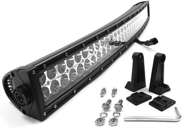 Southern Truck 74040 40" 240W LED Light Bar Curved, Double Row, Combo Flood/Beam DT Harness 79900/19,200 Lumens