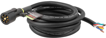 CURT 56603 7-Way RV Blade Replacement Trailer Harness 10-Foot Without Box