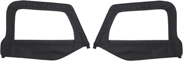 Smittybilt Replacement Upper Doorskins, Black Diamond 89735