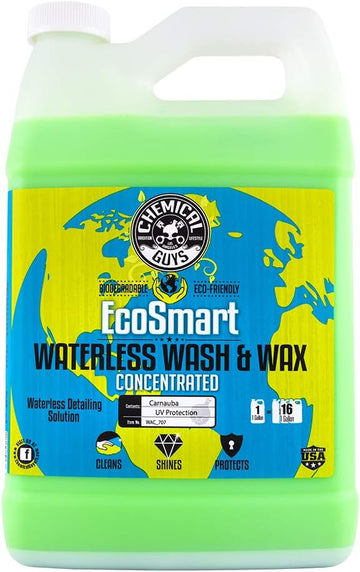 Chemical Guys WAC_707 EcoSmart Hyper Concentrated Waterless Car Wash and Wax, 128 oz (1 Gallon)