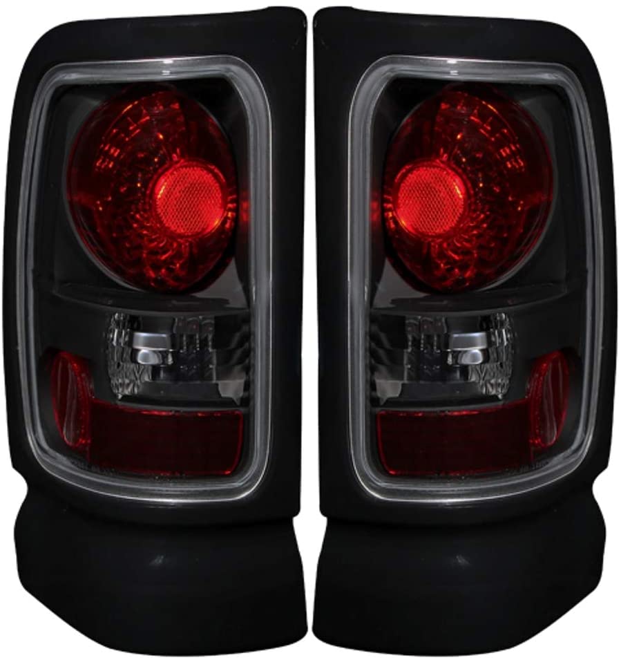 AnzoUSA 211170 Dark Smoke Taillight for Dodge Ram - (Sold in Pairs)