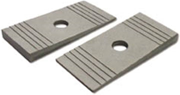 Explorer Pro Comp 99400B Aluminum 4-Degree Axle Shims - Set of 2