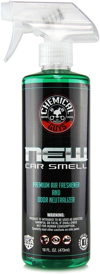 Chemical Guys AIR_101_16 New Car Smell Premium Air Freshener and Odor Eliminator (16 Oz)