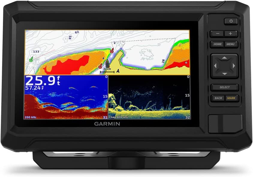 Garmin 010-02594-01 ECHOMAP UHD2 7" Chartplotters 73cv with GT20-TM Transducer
