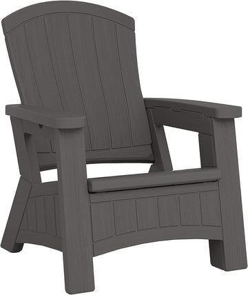 Suncast Elements Chair, Peppercorn
