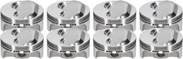 JE Pistons (301475) Piston for Small Block Chevy, Set of 8