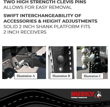 HUSKY TOWING 33104 Husky Kit With Dfb & Plat