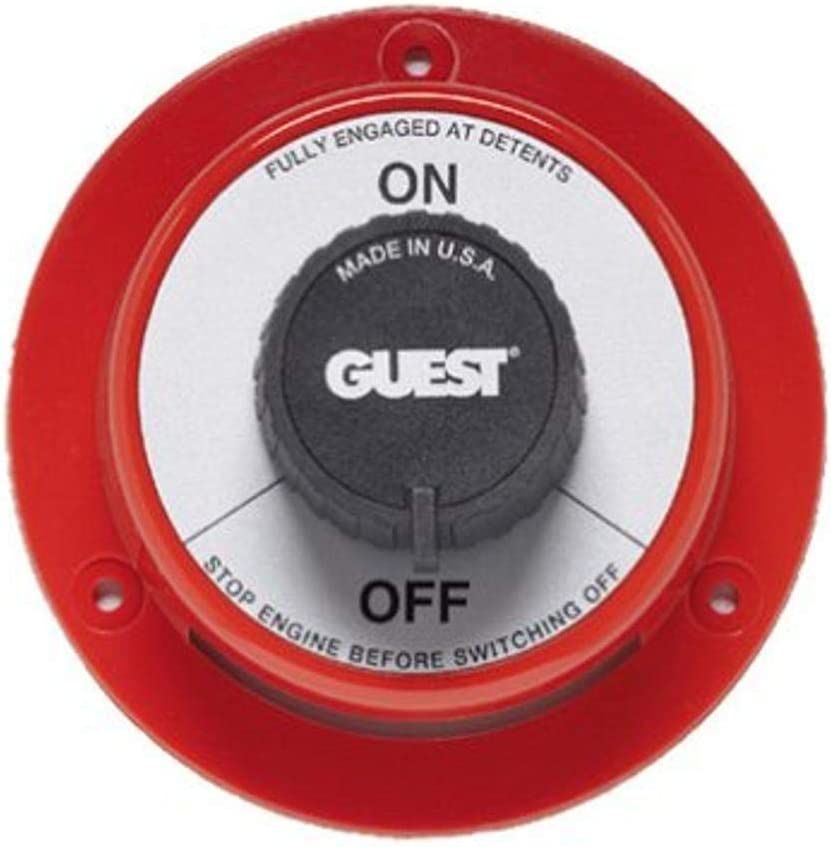 Guest Battery Switches Surface Mt on/Off W/Out Afd