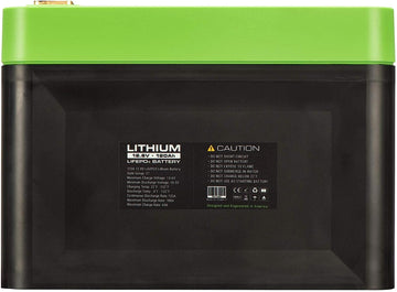 LiFePO4 Lithium Deep Cycle Battery - e360 Extreme Density | 120Ah 12.8V Group 27 by EXPION360 - Perfect for RV/Camper, Marine, Overland/Van, Solar and Off-Grid Applications