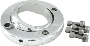 Borgeson 909004 Polished Swivel Floor Mount for 2" Column