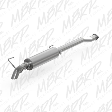 MBRP S5339AL 3" Cat Back Exhaust System (Turn Down Aluminum) Aluminized Steel