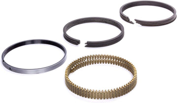 HASTINGS SN9035 1.2 x 1.2 x 3.0 mm Thick Piston Rings, 3.898 in Bore, Standard Tension, Stainless Steel, 8 Cylinder, Kit