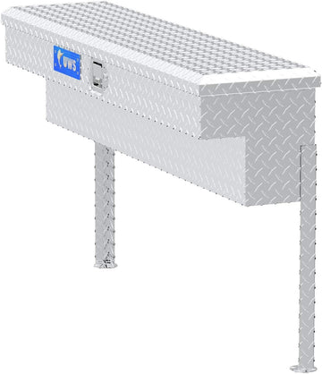UWS TBSM-48 Aluminum Side Mount Box with Beveled Insulated Lid Original Packaging