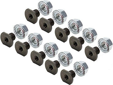 Allstar Performance ALL18547-10 Steel Threaded Nut Insert, 10 Pack