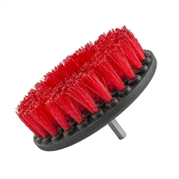 Chemical Guys Carpet Brush W/Drill Attachment - Heavy Duty (RED) Red Heavy Duty