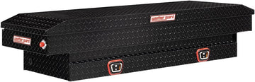 WEATHERGUARD - 154-5-03 - COM SADDLE - ALUM GLOSS BLK