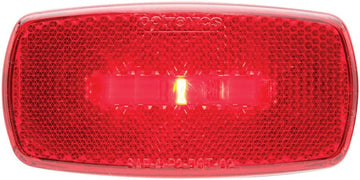 Optronics MCL0032RBS One Led Mark Light Ovl Blk Bse