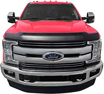 Auto Ventshade [AVS] Aeroskin Lightshield Hood Protector | 2017-2022 Ford F-250/F-350/F-450/F-550 Super Duty, Textured Black, 1 pc | 753135