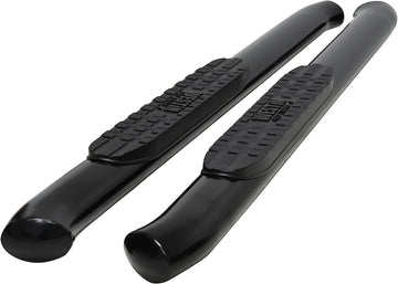 Westin 21-24115 Pro Traxx 4 Oval Nerf Step Bars fits 2019-2023 Silverado Sierra 1500 Std. Cab 2020-2023 2500 3500 Std. Cab Black 1 Pair
