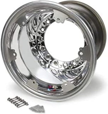 Wheel, Wide 5 XL, 15 x 14 in, 5.000 in Backspace, Wide 5 Bolt Pattern, Aluminum, Polished, Each