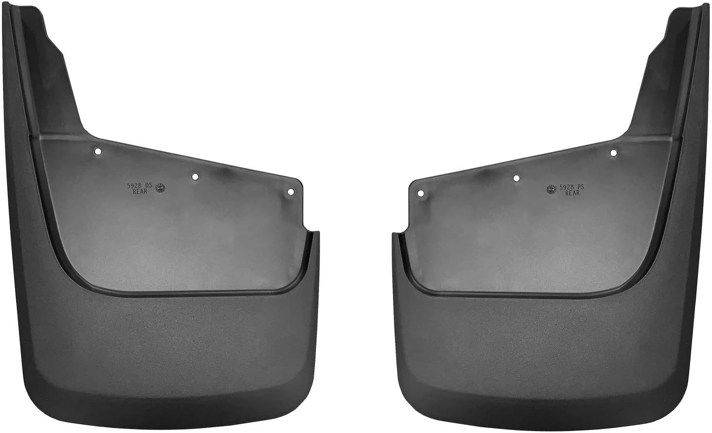 Husky Liners - Rear Mud Guards | 2020-2023 Chevrolet Silverado 2500/3500 HD w/Single Rear Wheels, Rear Set - Black, 2 Pc. | 59281