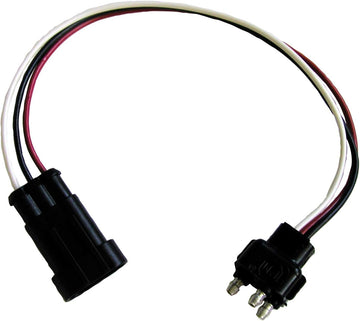 Peterson Manufacturing 417-493 10" Stop and Tail Plug (Male Pl3 to Amp Shroud)