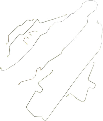 Omix 16737.51 Full Brake Line Set 1997-2006 Jeep Wrangler(TJ) Black