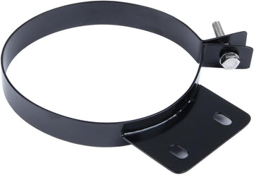Pypes Exhaust HSC008B 8" Black Stainless Steel Stack Clamp