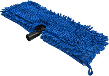 Chemical Guys ACC501 Chenille Wash Mop (Blue with Plastic Head Attachment for Trucks, RVs, Boats and Hard to Reach Areas)