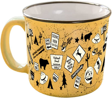 Camp Casual CC-004T The Mug - Tangerine Trip,1 Pack