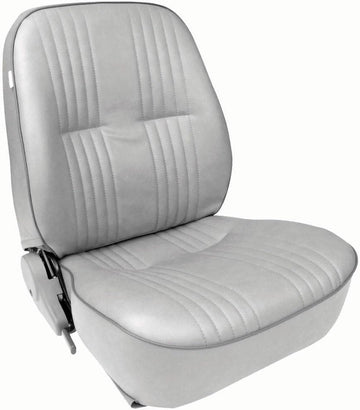 Pro90 Low Back Recliner Right Grey Vinyl