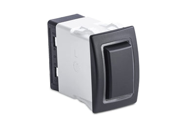 Sierra RK40680B, Rocker Switch, Halo DPDT, Blue Halo